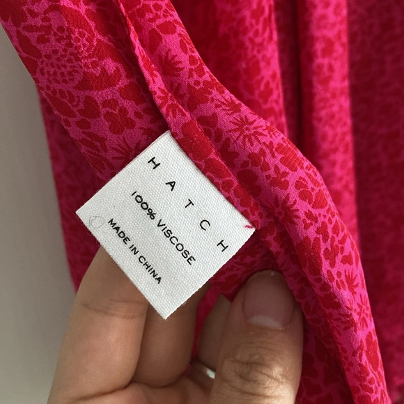 HATCH MATERNITY the Vena top sz 1 Samba Print - Picture 5 of 6